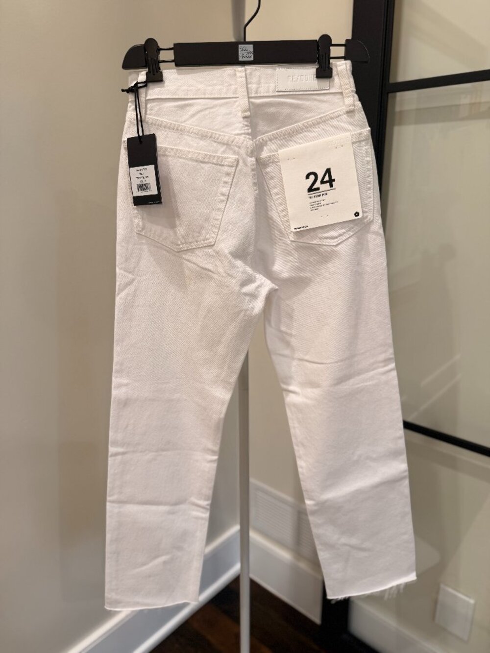 Re/Done 70s Stove Pipe Straight-Leg Jeans